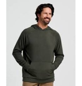 Free Fly Men's Bamboo Lightweight Fleece Hoodie (Dark Forest) Size L