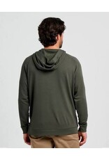 Free Fly Men's Bamboo Lightweight Fleece Hoodie (Dark Forest) Size L