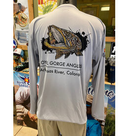 Simms RGA Logo SIMMS Solartech LS Tee (Brown Trout)