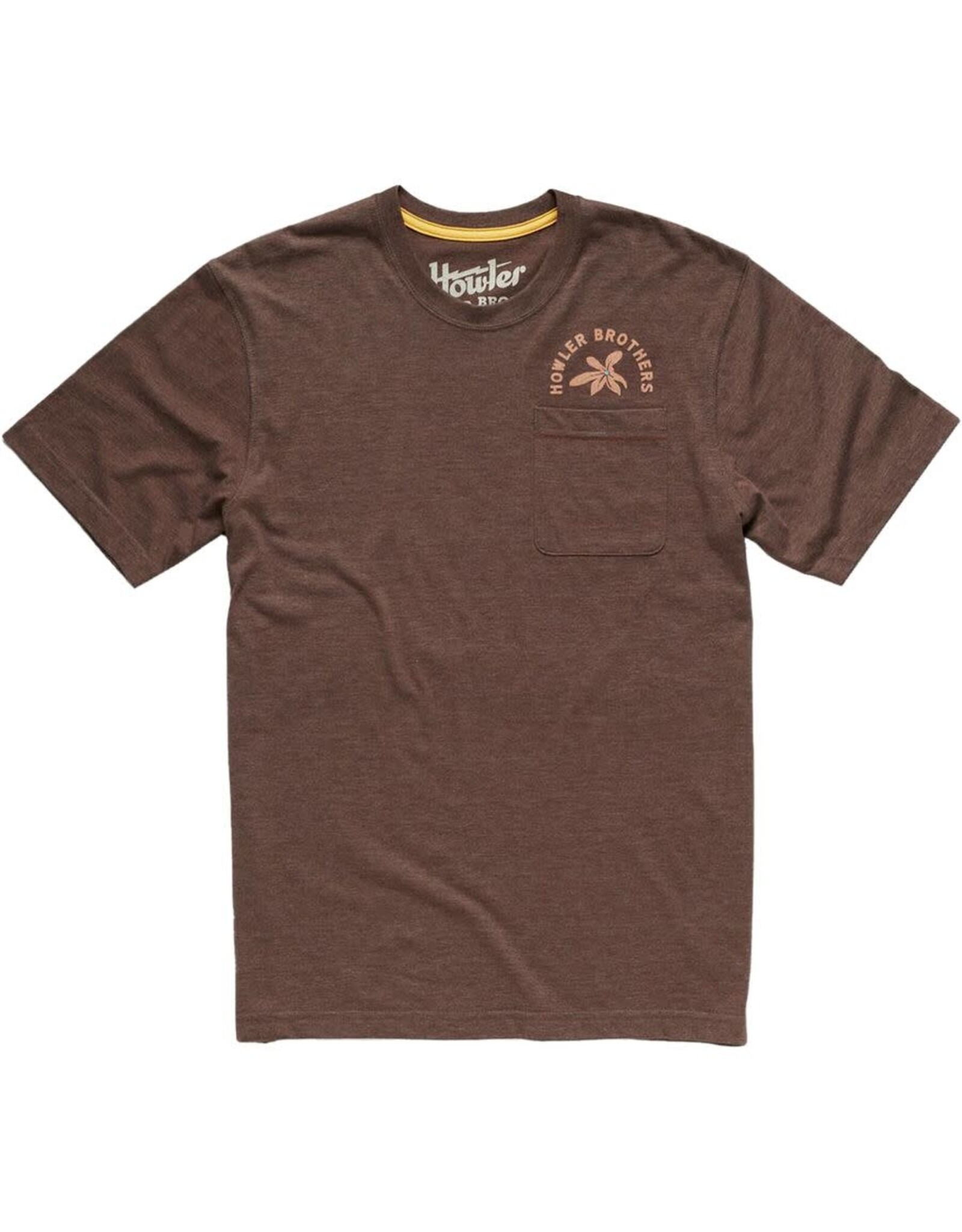 Howler Lazy Gator Tee Shirt Espresso