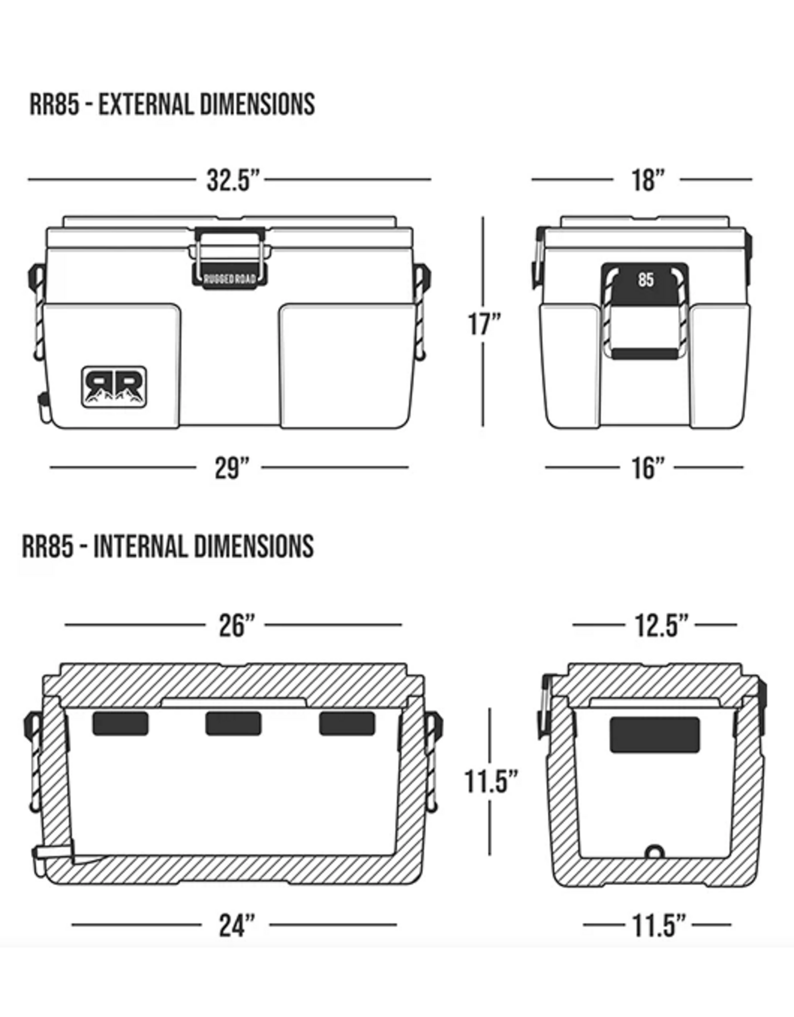 Rugged Road Rugged Road 85 Cooler
