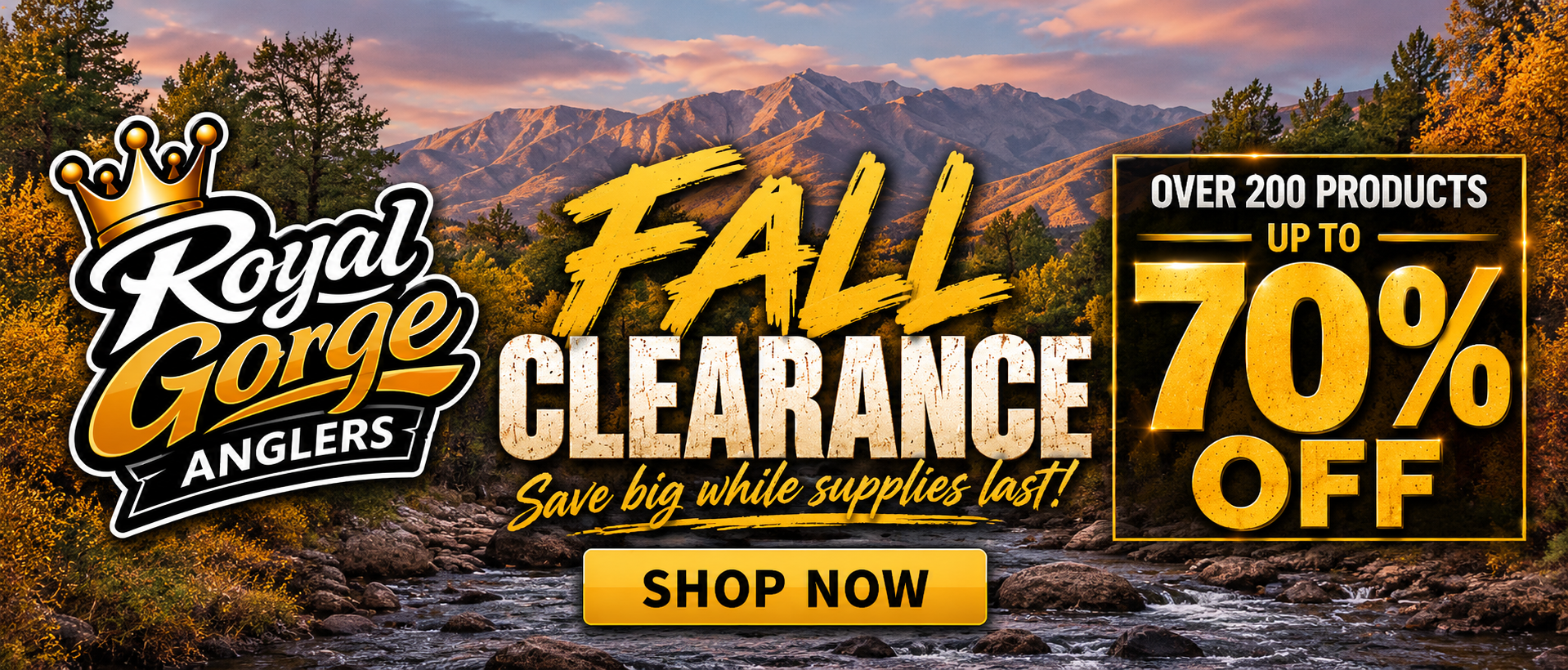 Fall Clearance Sale