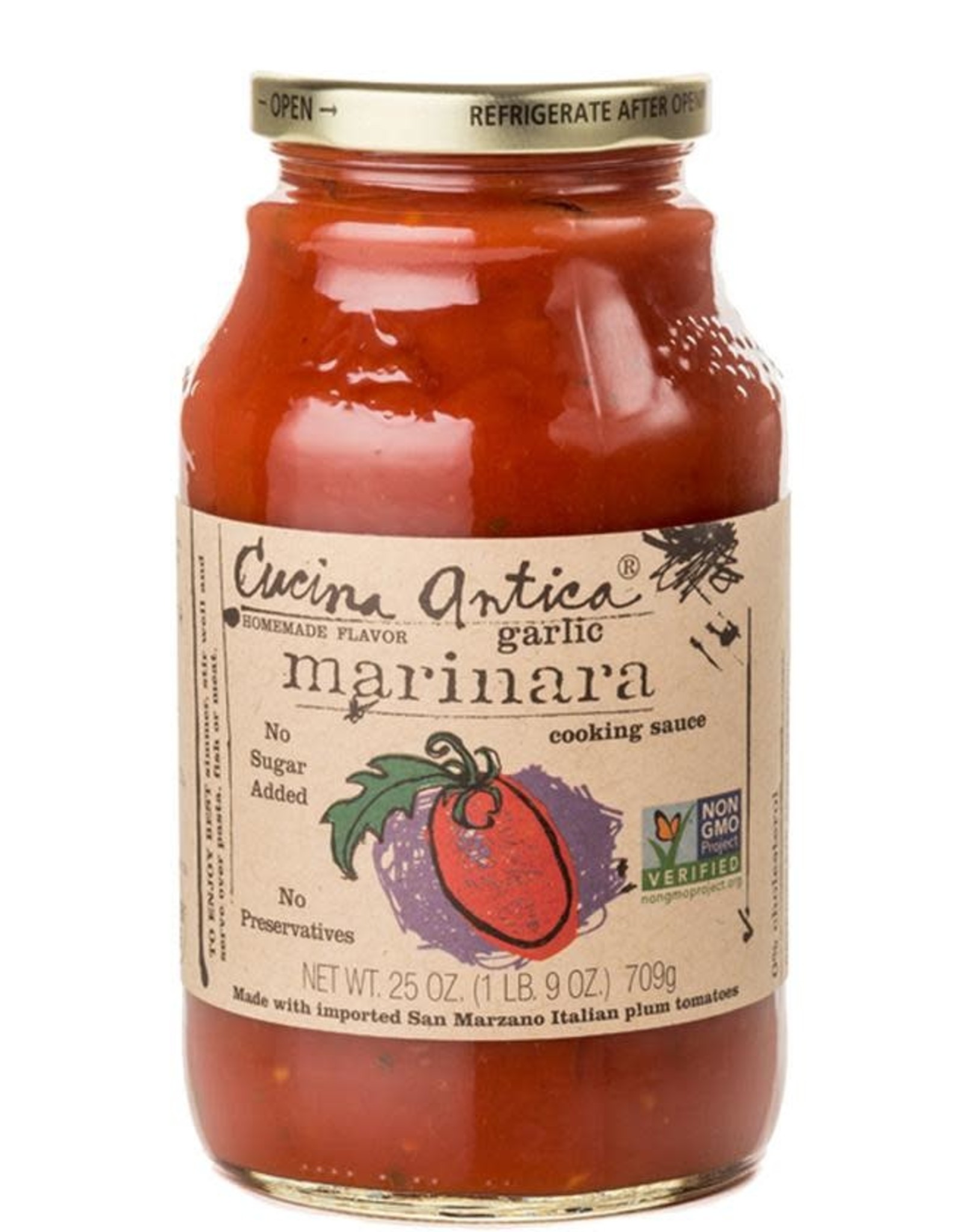 Cucina Antica Cucina Antica - Sauce Pour Pâtes, Marinara à L'Ail (670ml)