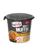 Flapjacked Flapjacked - Mighty Muffins, Beurre d'Arachide (1.94oz)
