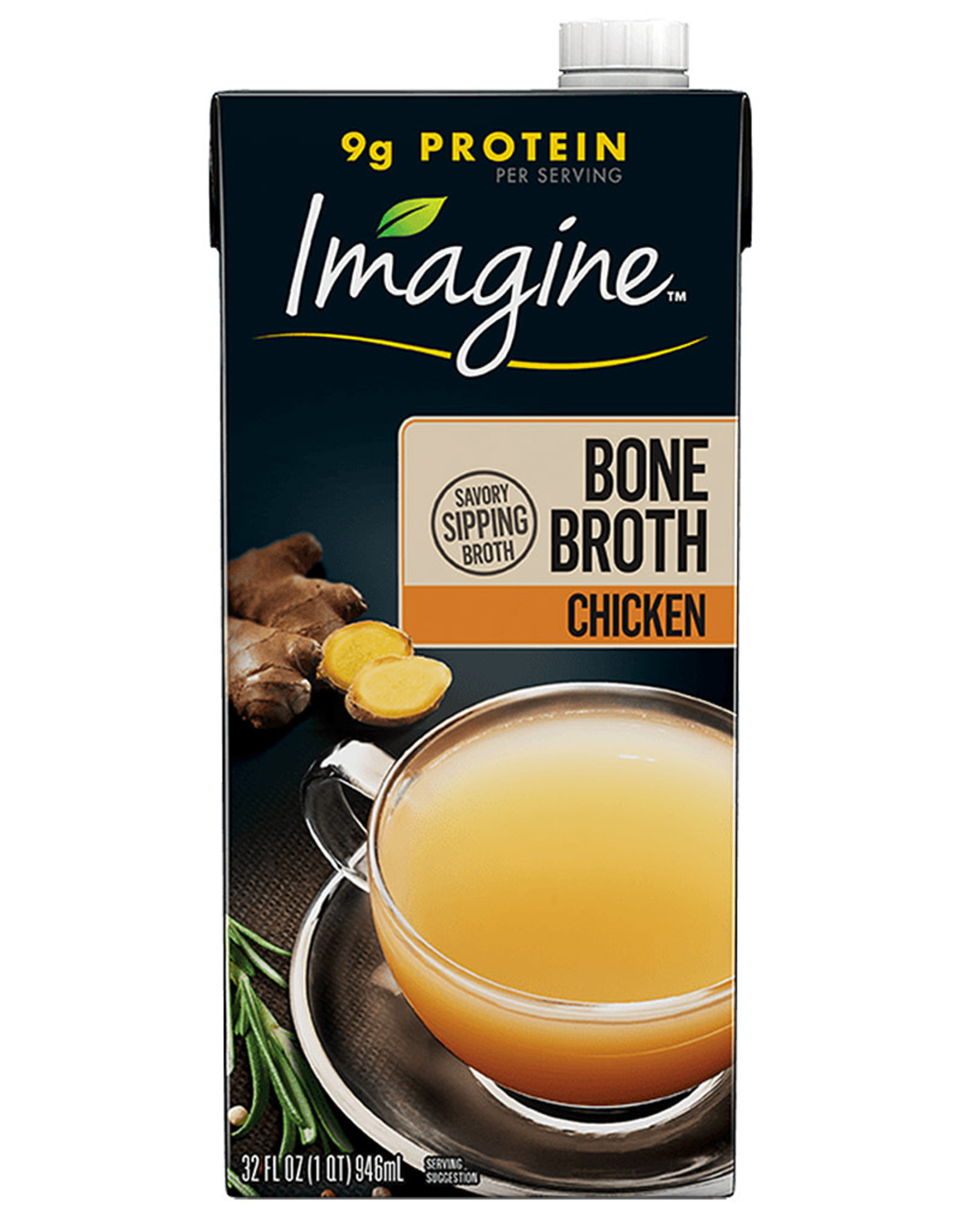 Imagine Foods Imagine Foods - Bouillon, Os de Poulet (1L)