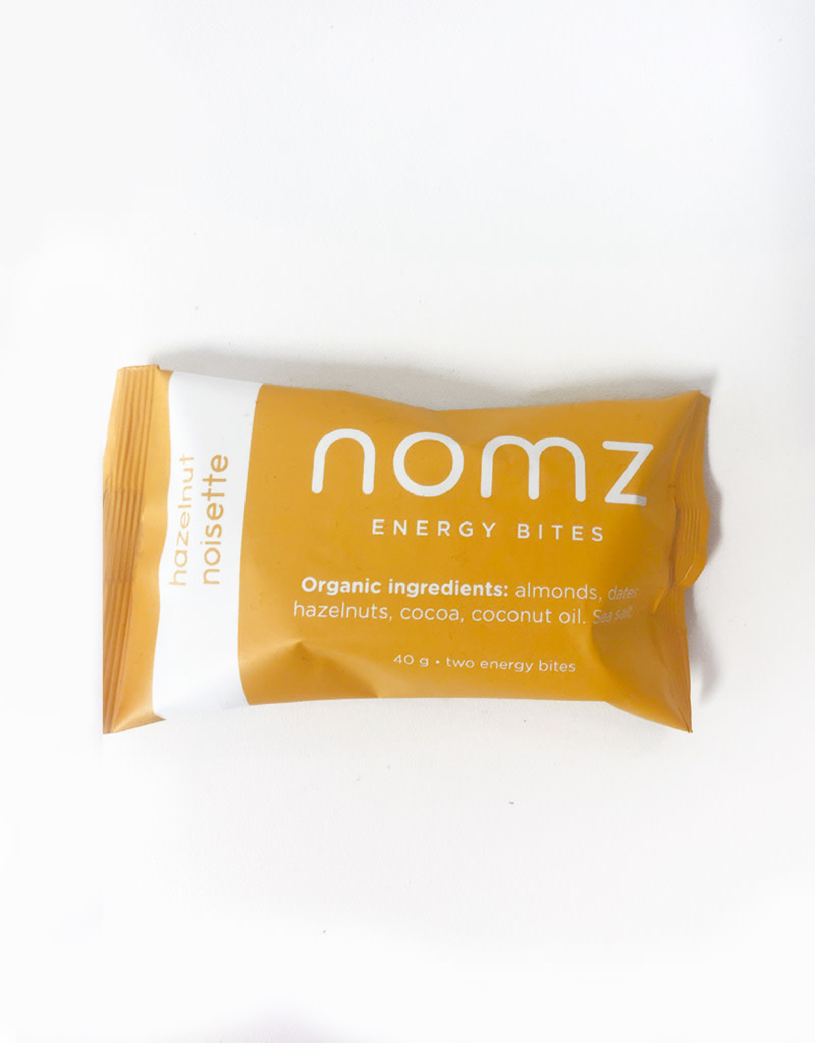 Nomz Nomz - Bouchées d'Énergie, Noisette (40g)