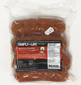 Simply For Life Simply For Life - Saucisses de Porc, Mexicaine (400g)
