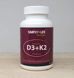 Simply For Life Simply For Life - Vitamine D3 + K2 (60cap)