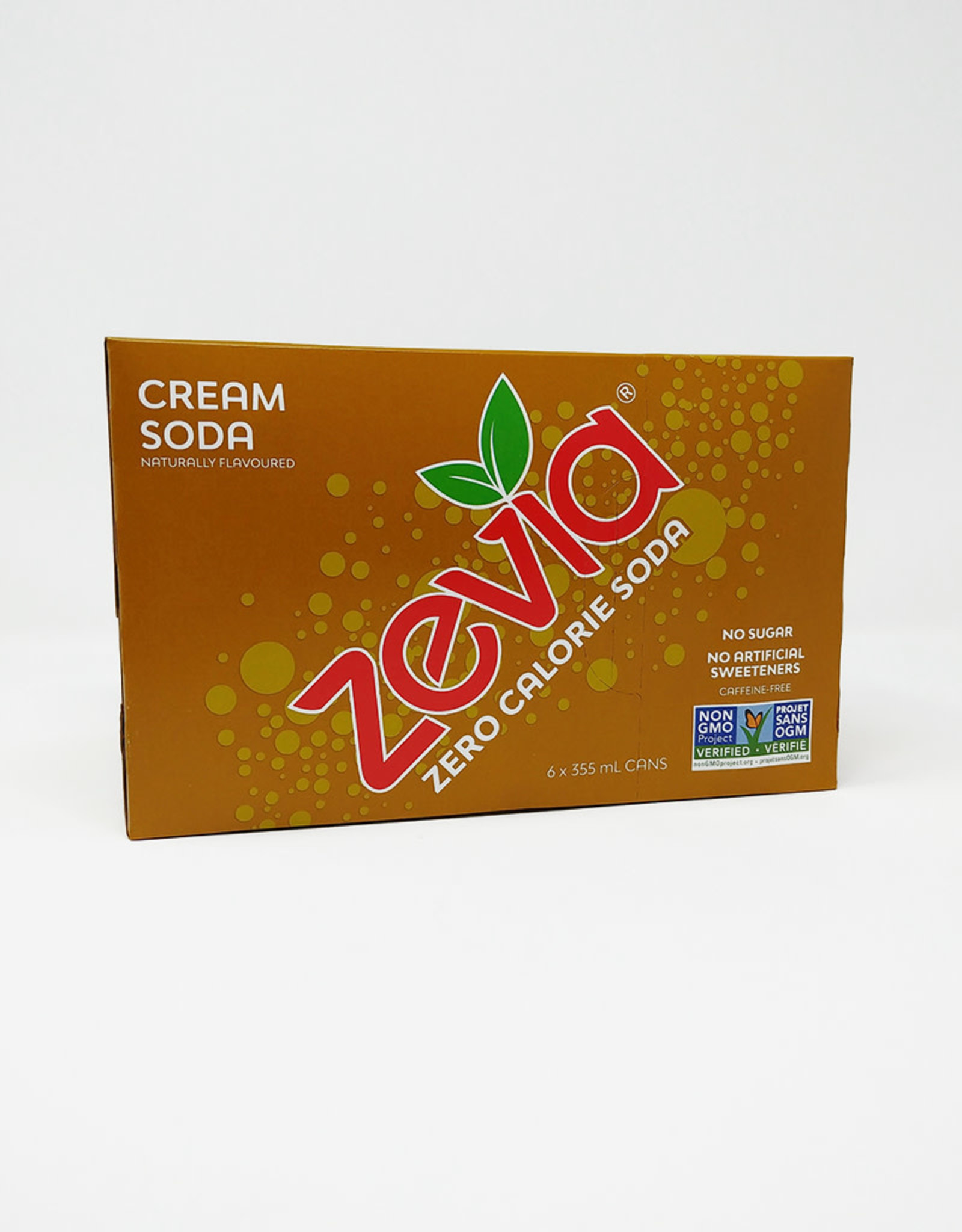 Zevia Zevia - Boisson Gazeuse, Crème Soda (Paquet 6) (6x355ml)