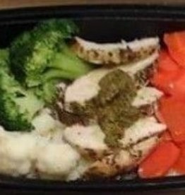 Tout Sous Un Même Chef Tout Sous Un Même Chef - Poitrine de poulet au pesto avec légumes, Sans féculent