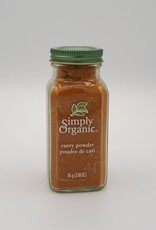 Simply Organic Simply Organic - Épices En Bouteille Bio, Poudre de Cari (85g)