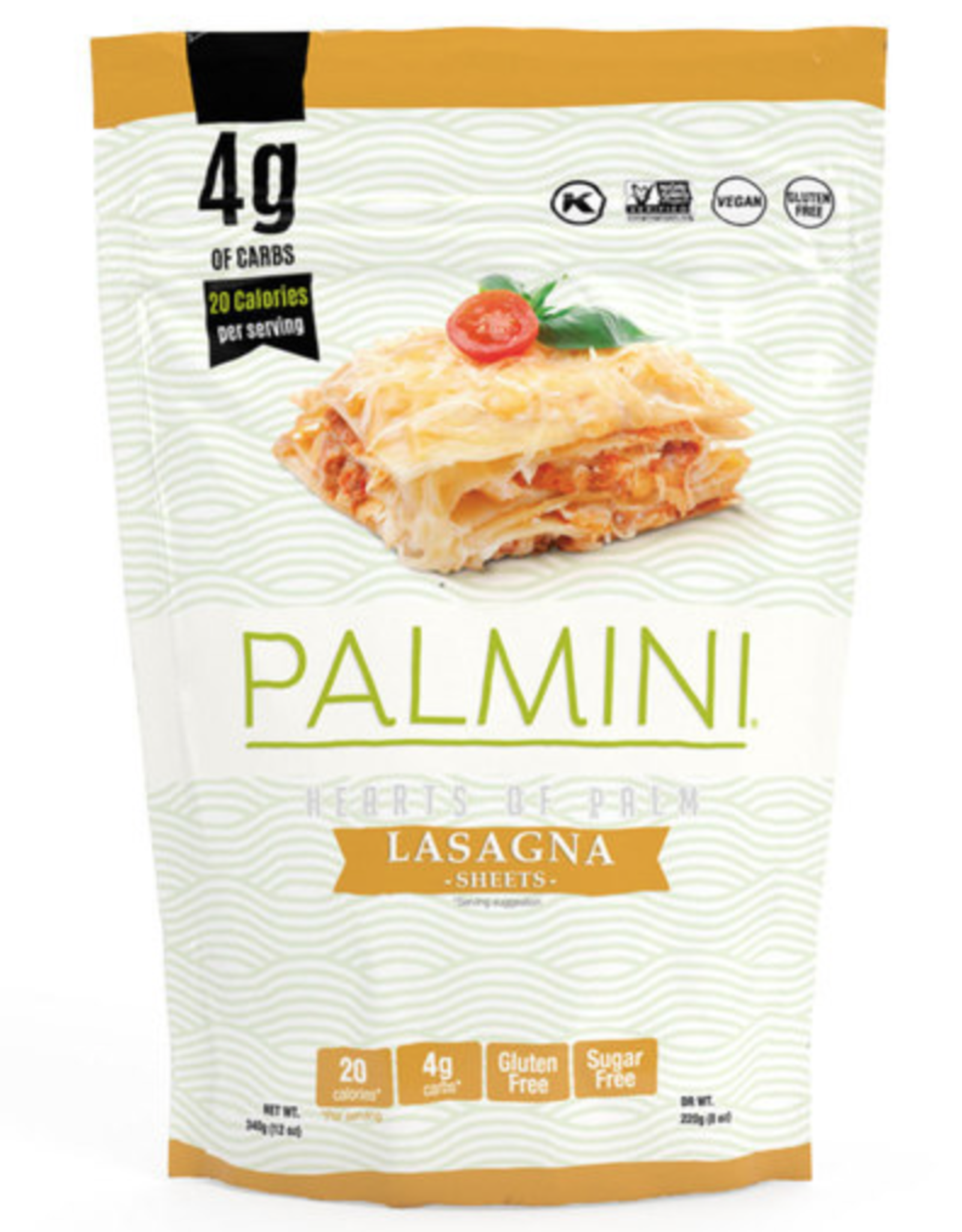 Palmini Palmini - Pâtes de Coeur de Palmier, Lasagne (340g)