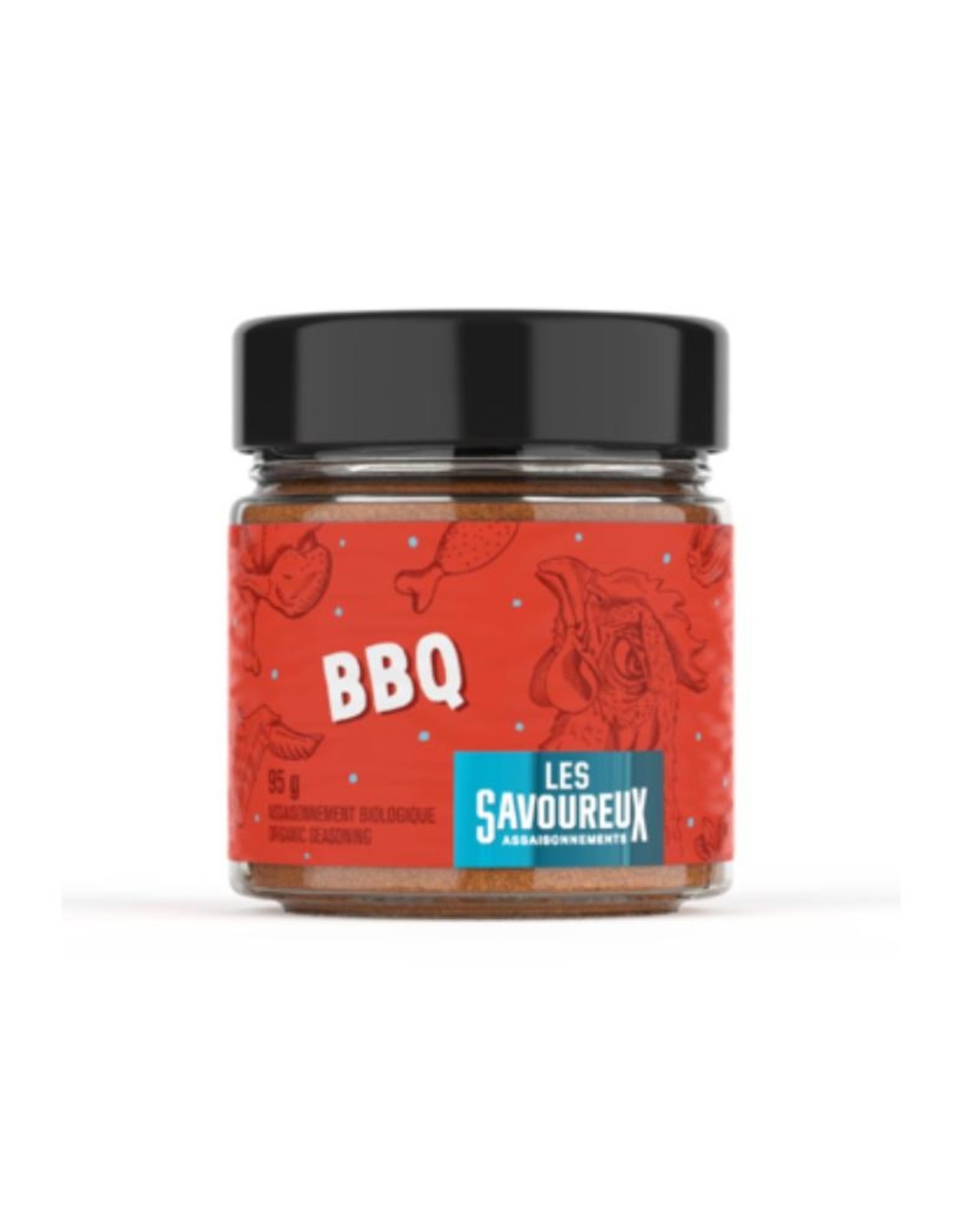 Les Savoureux Les Savoureux - Assaisonnement, BBQ (55g)