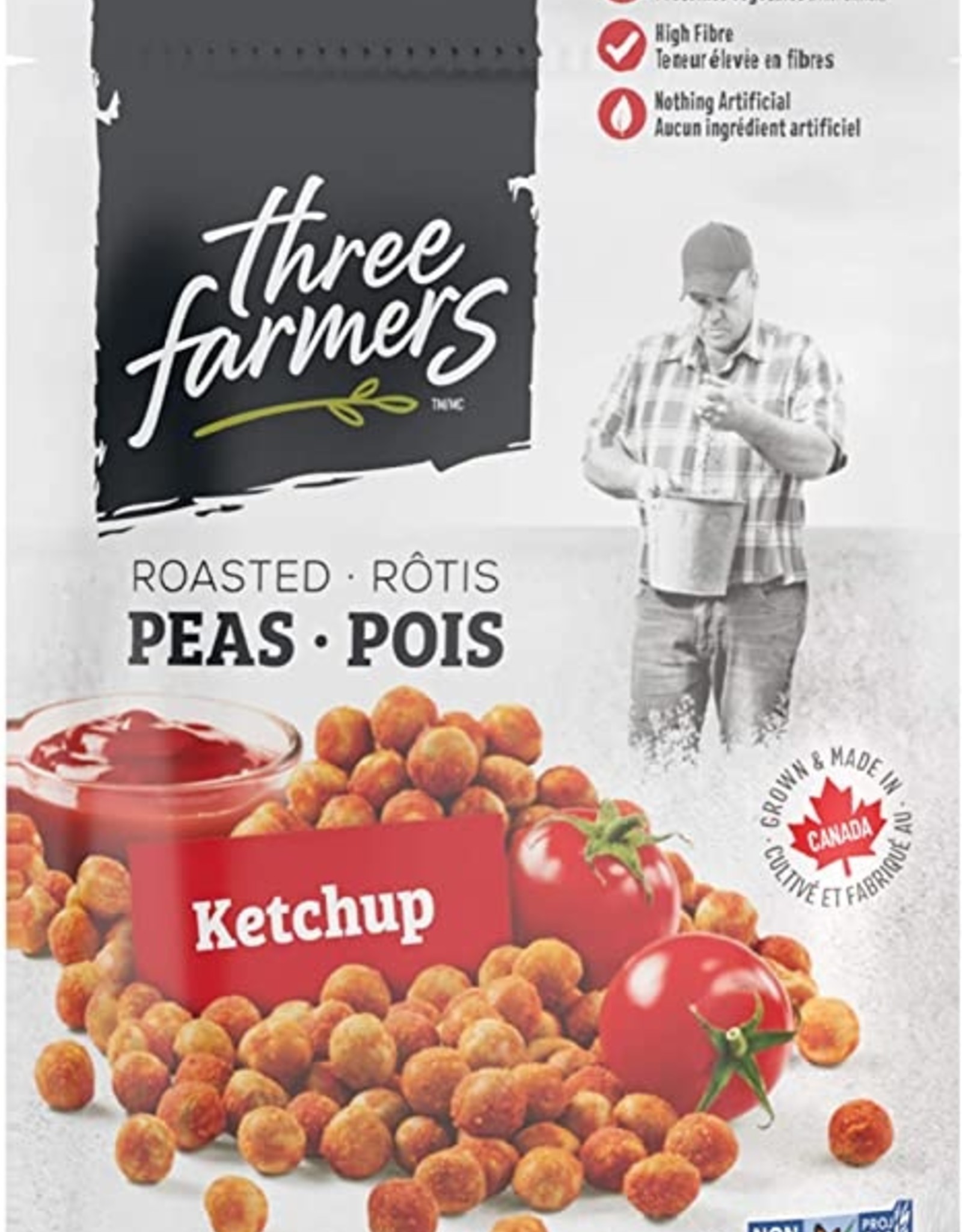 Three Farmers Three Farmers - Pois Rôtis, Ketchup (40g)