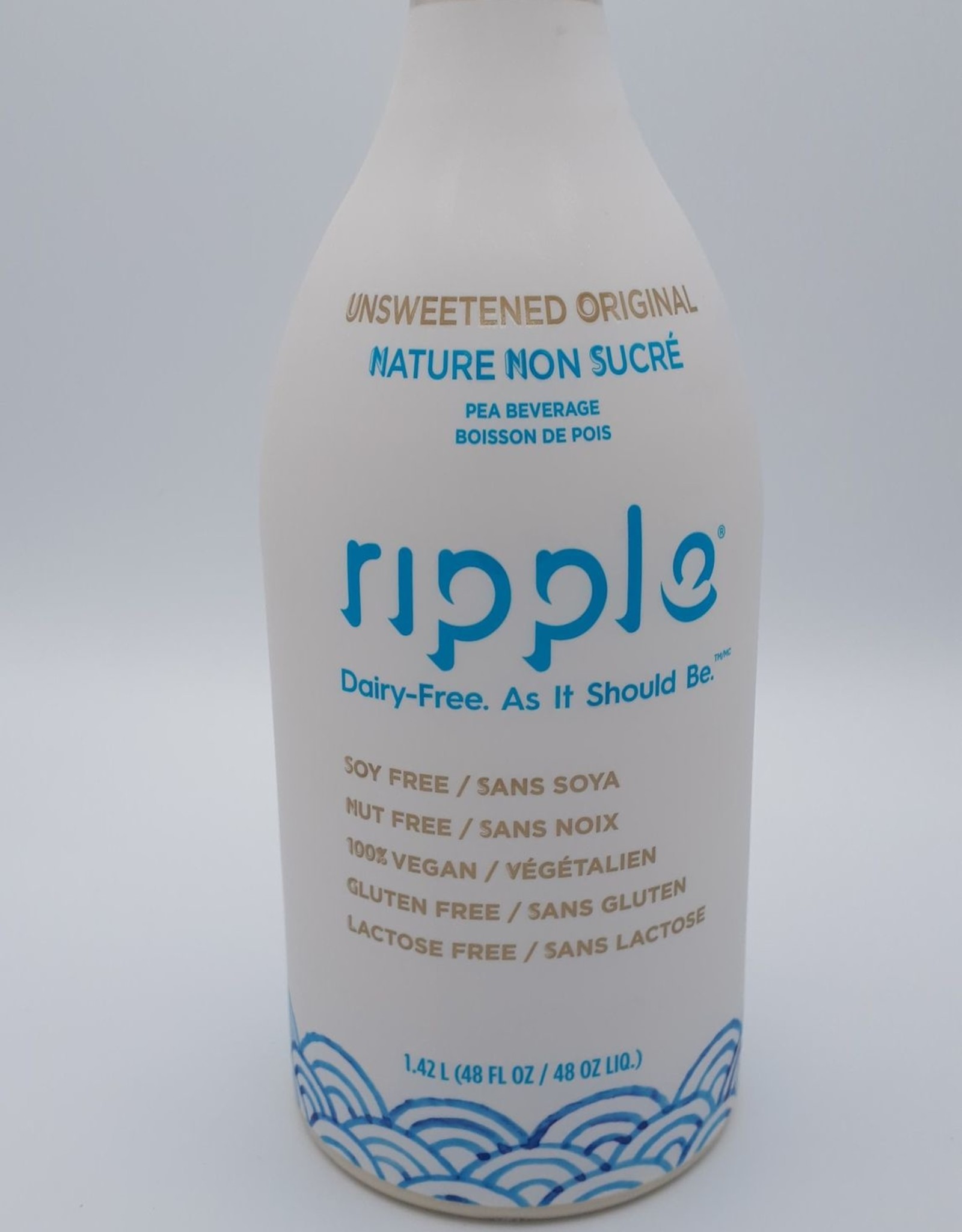 Ripple Ripple - Lait Végétalien, Régulier Non Sucré (1.42L)