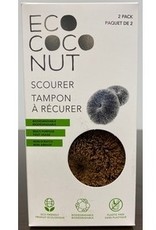 Ecococonut Ecococonut - Éponge à Récurer, Fibres de Noix de Coco (2pc)
