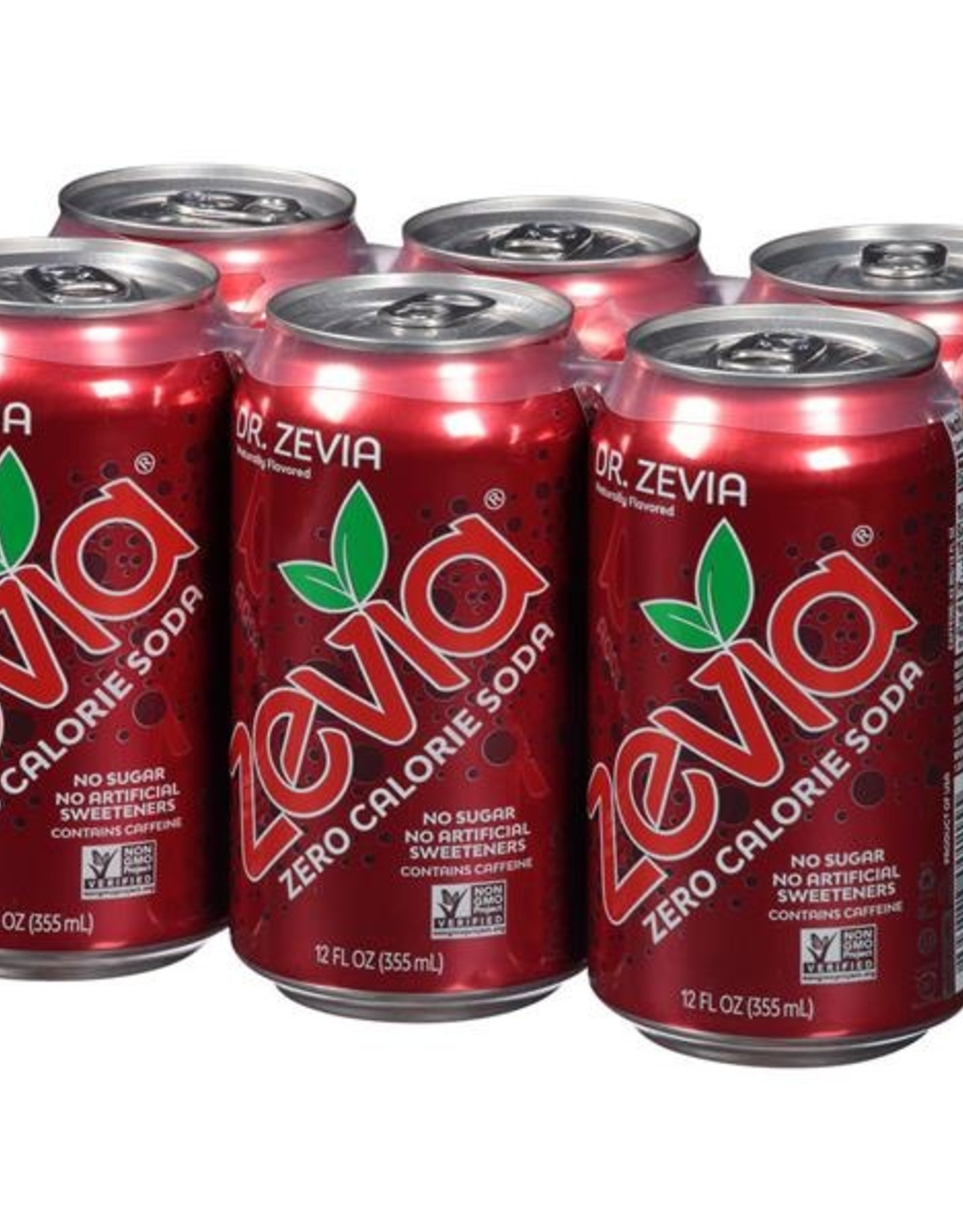 Zevia Zevia - Boisson Gazeuse, Dr. Zevia (Paquet 6) (6x355ml)