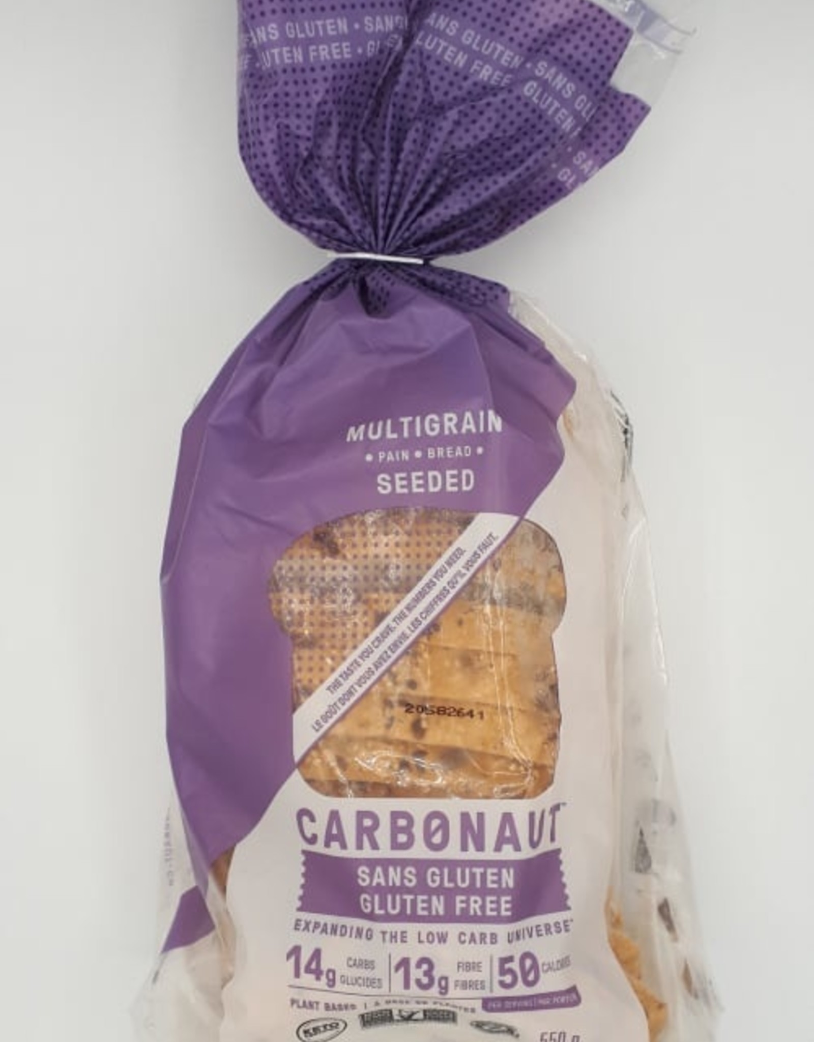 Carbonaut Carbonaut - Pain Keto, Sans Gluten Multigrains (550g)