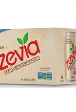 Zevia Zevia - Boisson Gazeuse, Racinette Crémeuse (Paquet 6) (6x355ml)