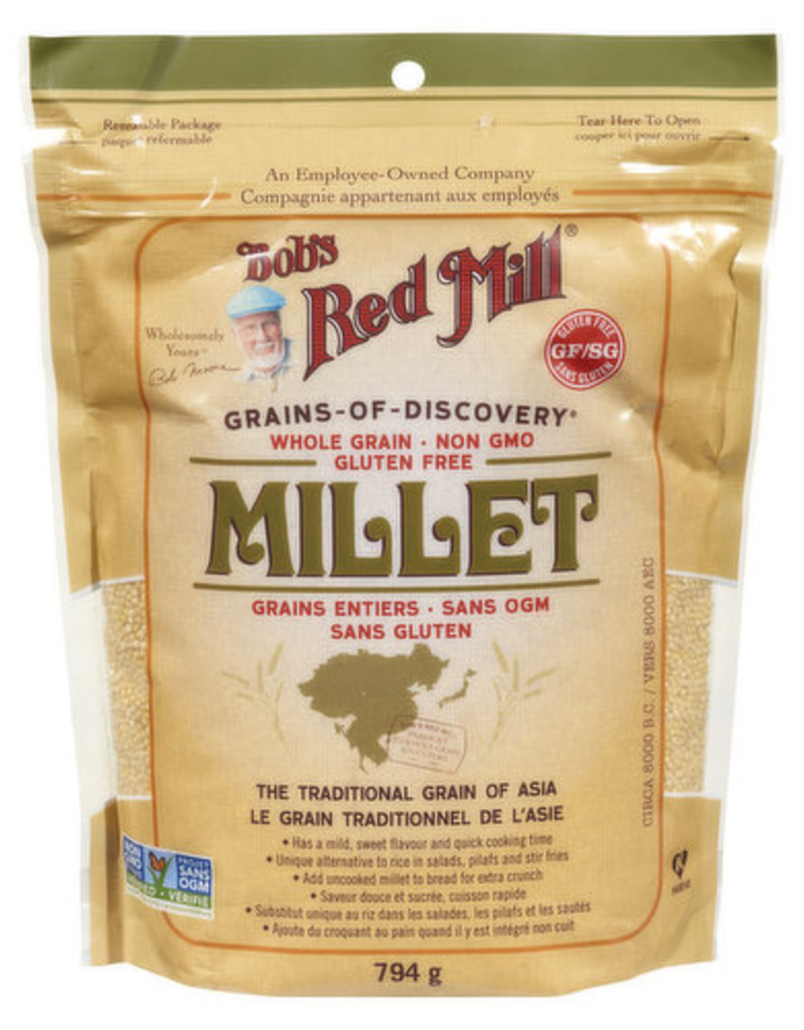 Bob's Red Mill Bob's Red Mill - Millet Grains Entiers (794g)