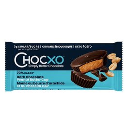 ChocXO ChocXO - Moules Style Reese, Au Beurre d'Arachide et au Chocolat Noir (98g)