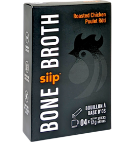 Siip bone broth Siip Bone Broth - Bouillon d'Os de Poulet Instant, Régulier (4schts)