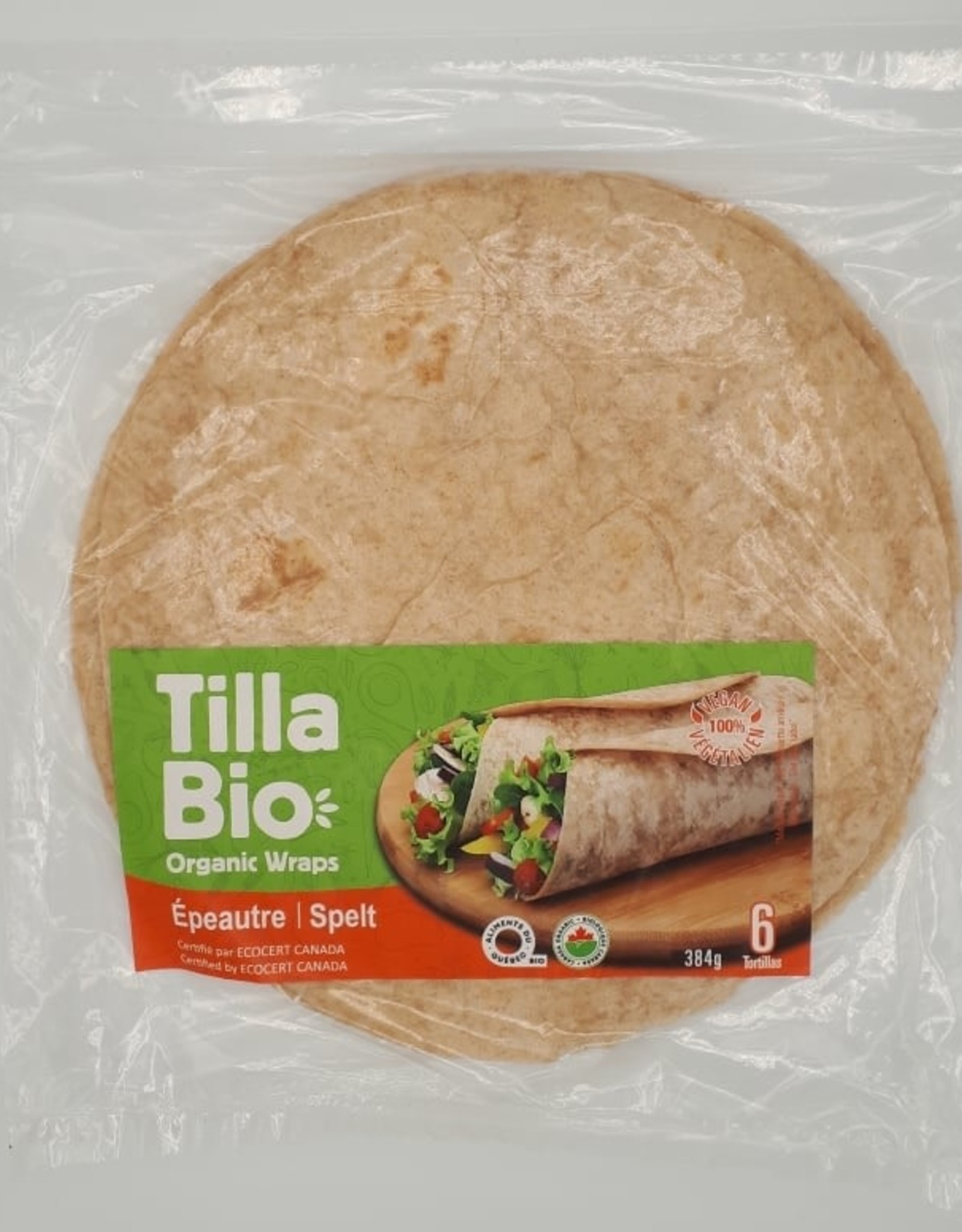 Tilla Bio Tilla Bio - Tortillas, Épeautre (384g)