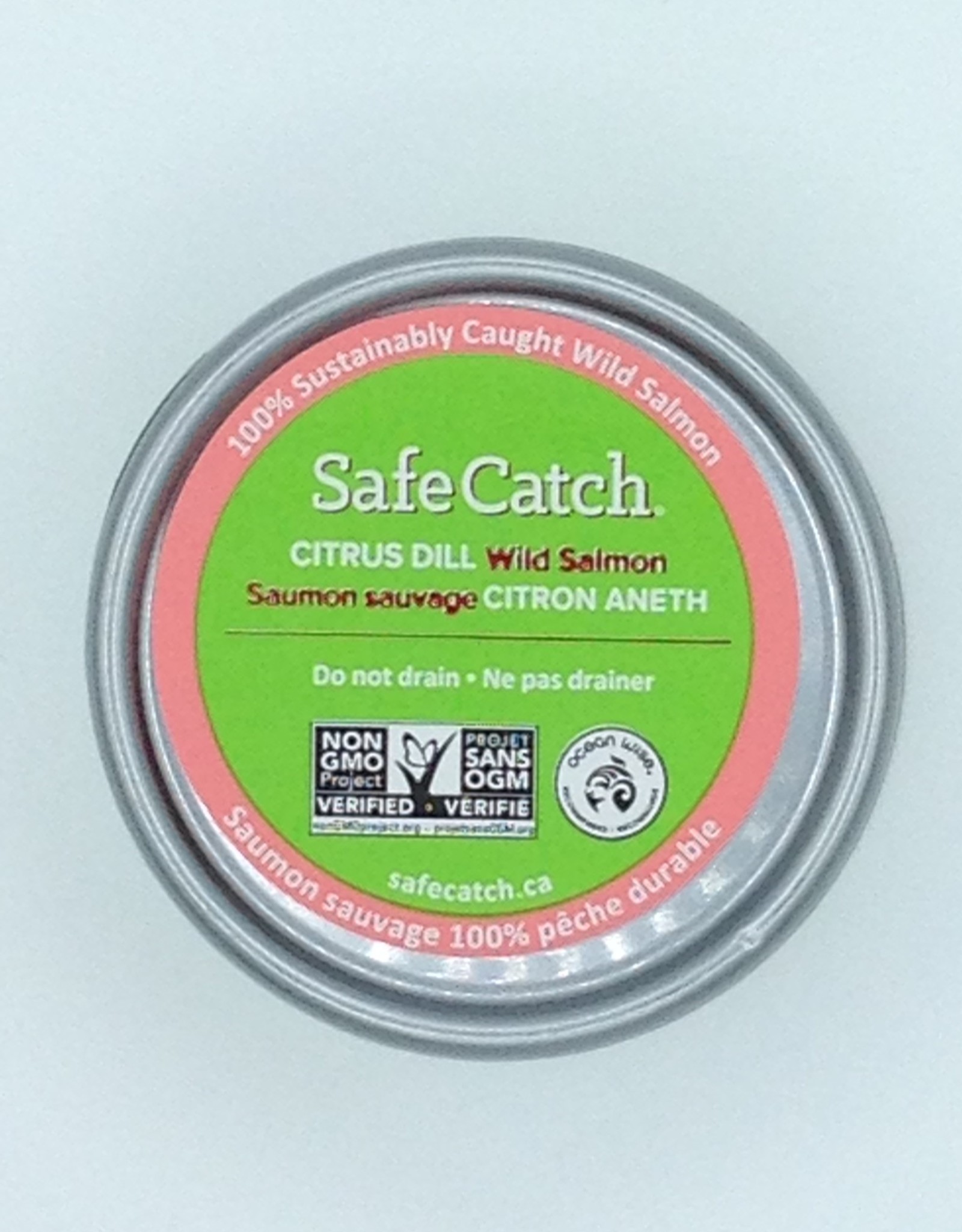 Safe Catch Safe Catch - Saumon Sauvage, Citron & Aneth (85g)