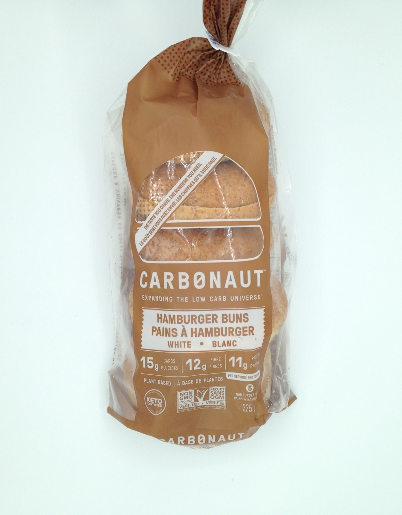 Carbonaut Carbonaut - Pain Hamburger, À Base de Plante (325g)