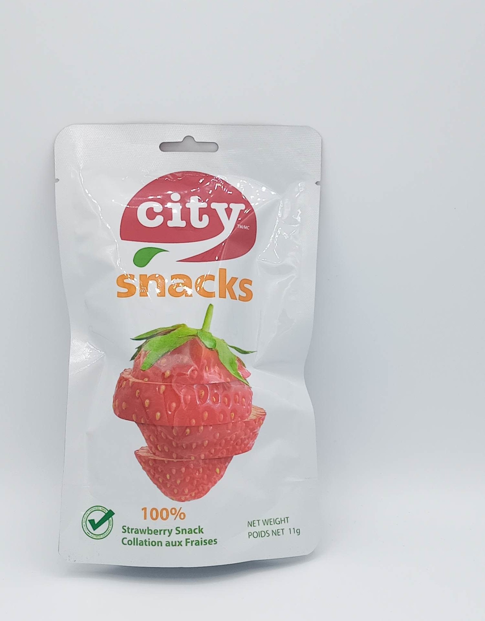 City Snacks City Snack - Fruits Lyophilisés, Fraises (11g)