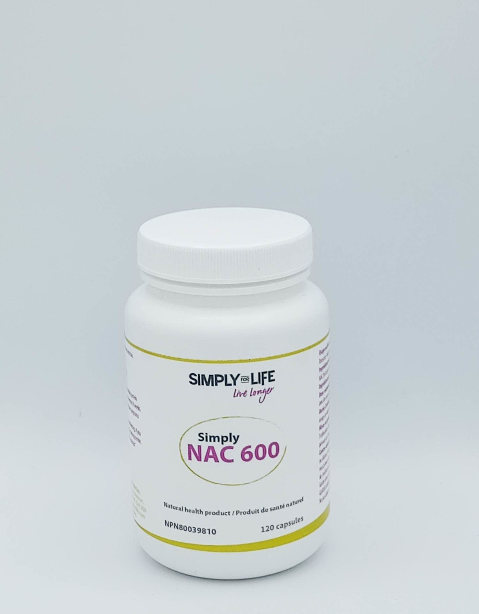 Simply For Life Simply For Life - Supplément, NAC (120cap)