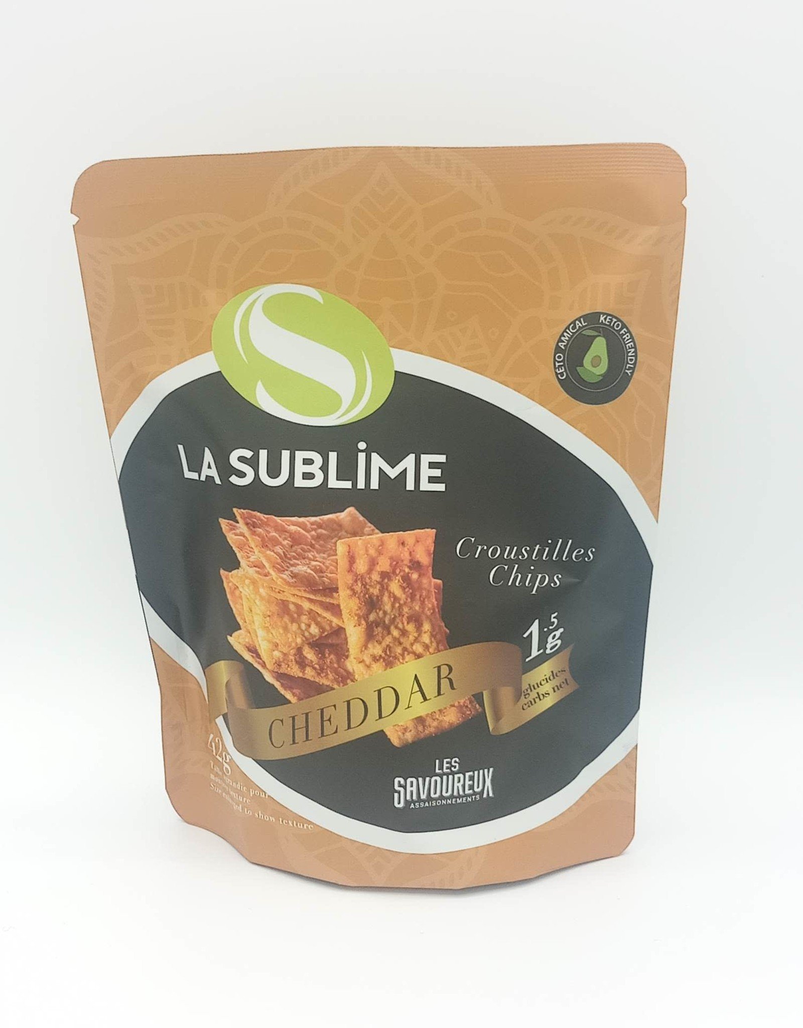 La SUBLIME La Sublime - Croustilles Protéinées, Cheddar (42g)