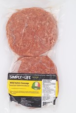 Simply For Life Simply For Life - Galettes de Porc, Italienne Douce (4x100g)