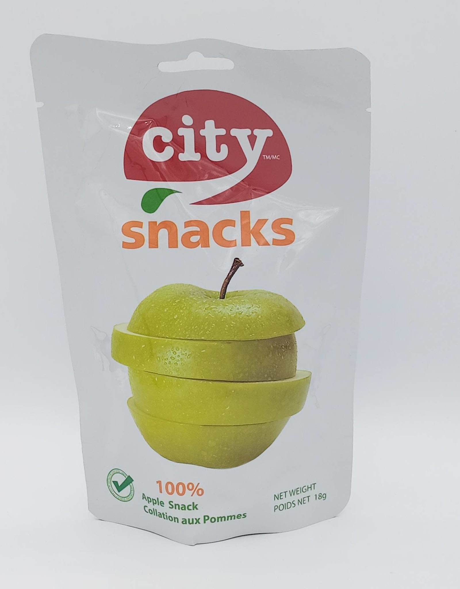 City Snacks City Snack - Fruits Lyophilisés, Pommes (18g)