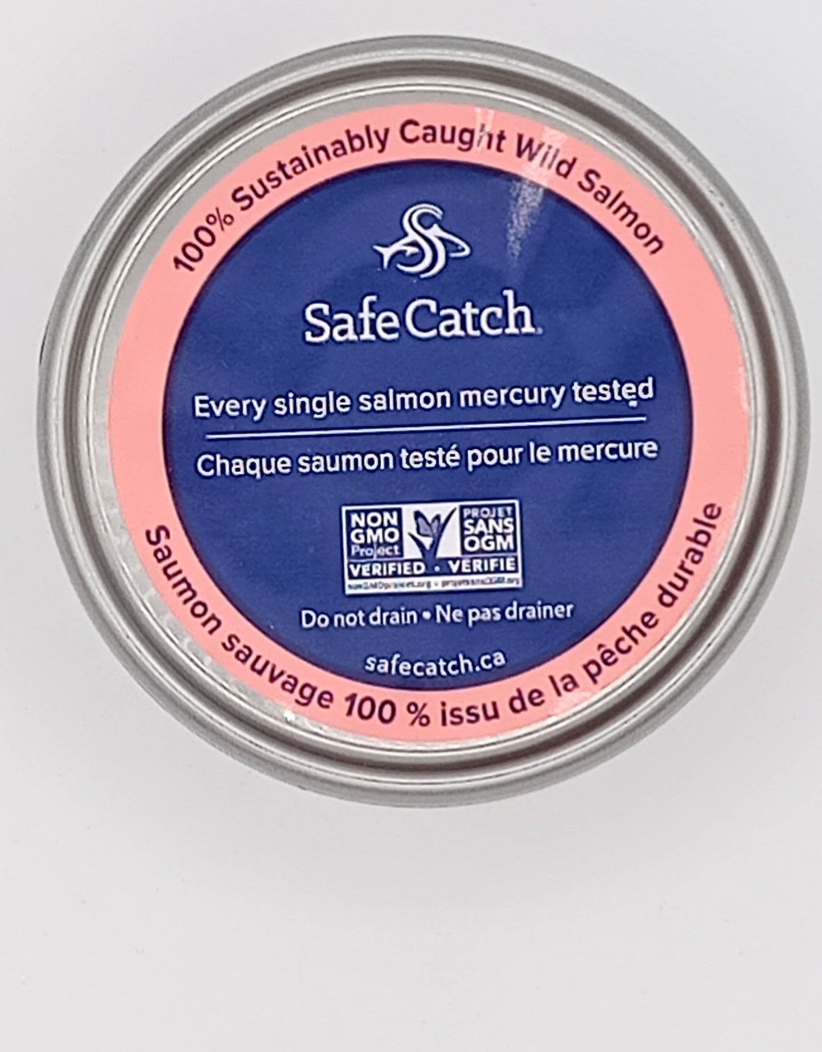 Safe Catch Safe Catch - Saumon Rose Sauvage, Sans Sel (142g)