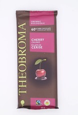 Theobroma Chocolat Theobroma Chocolat - Barre de Chocolat, Chocolat Noir et Cerise (80g)
