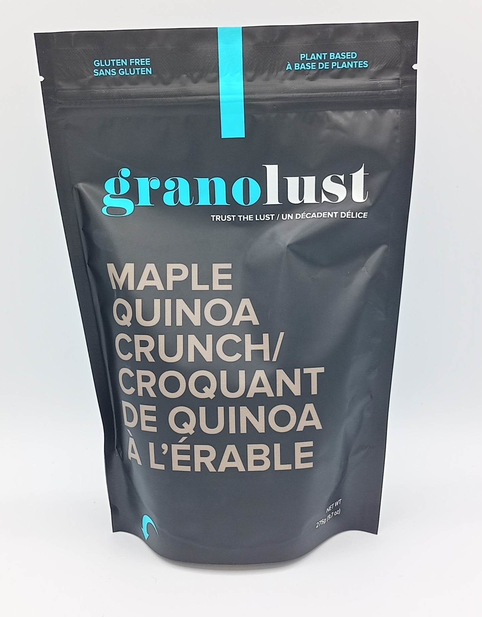 Granolust Granolust - Croquant, Quinoa à L'Érable (275g)