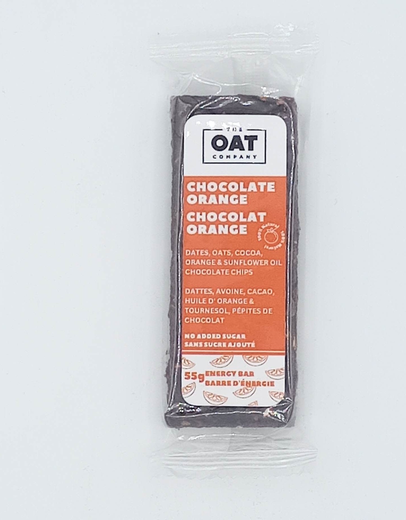 The Oat Company The Oat Company - Barre de Dattes Bio, Chocolat et Orange (55g)