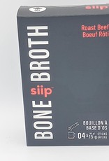 Siip bone broth Siip Bone Broth - Bouillon d'Os de Boeuf Roti, Instant (4schts)