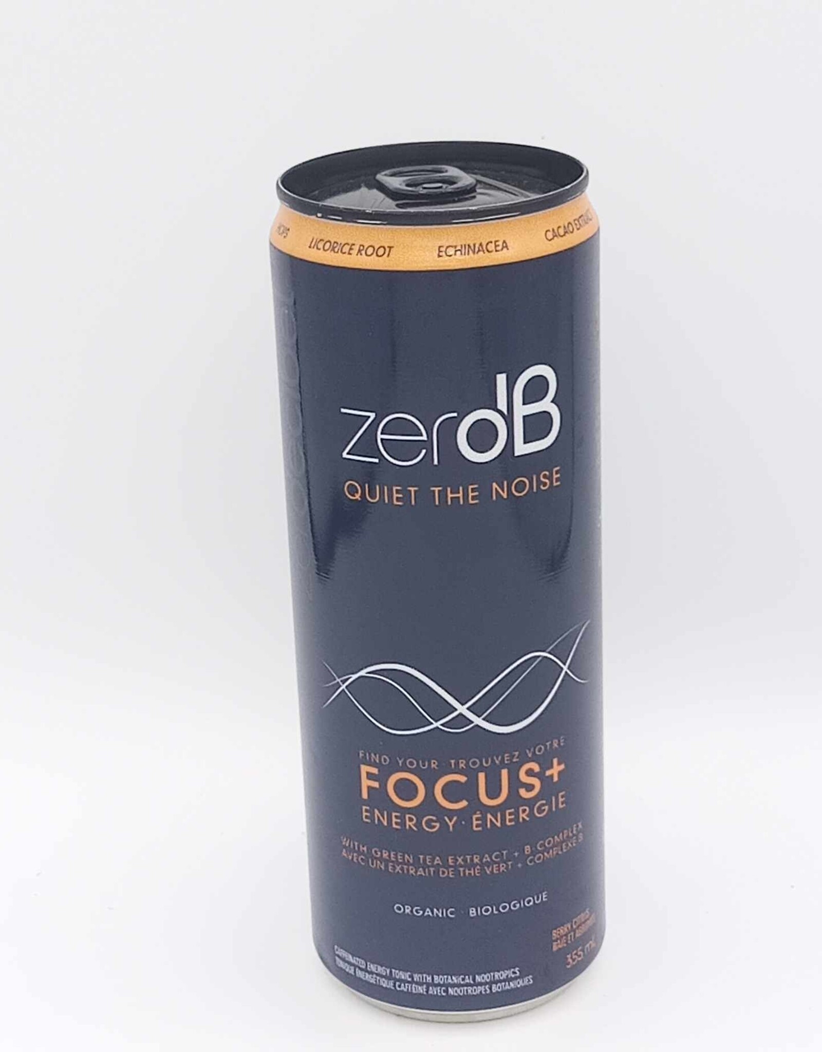 Zero Db Zero Db - Boisson de Concentration, Saveur de Mangue avec Effet Energisant (355ml)