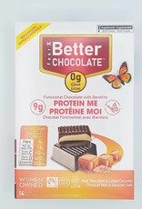 Better Chocolate Better Chocolate - Bouchées Chocolatées Protéinés, Caramel Salé (112g)