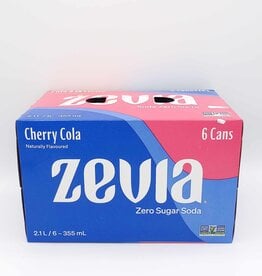 Zevia Zevia - Boisson Gazeuse, Cola à la Cerise (6x355ml)