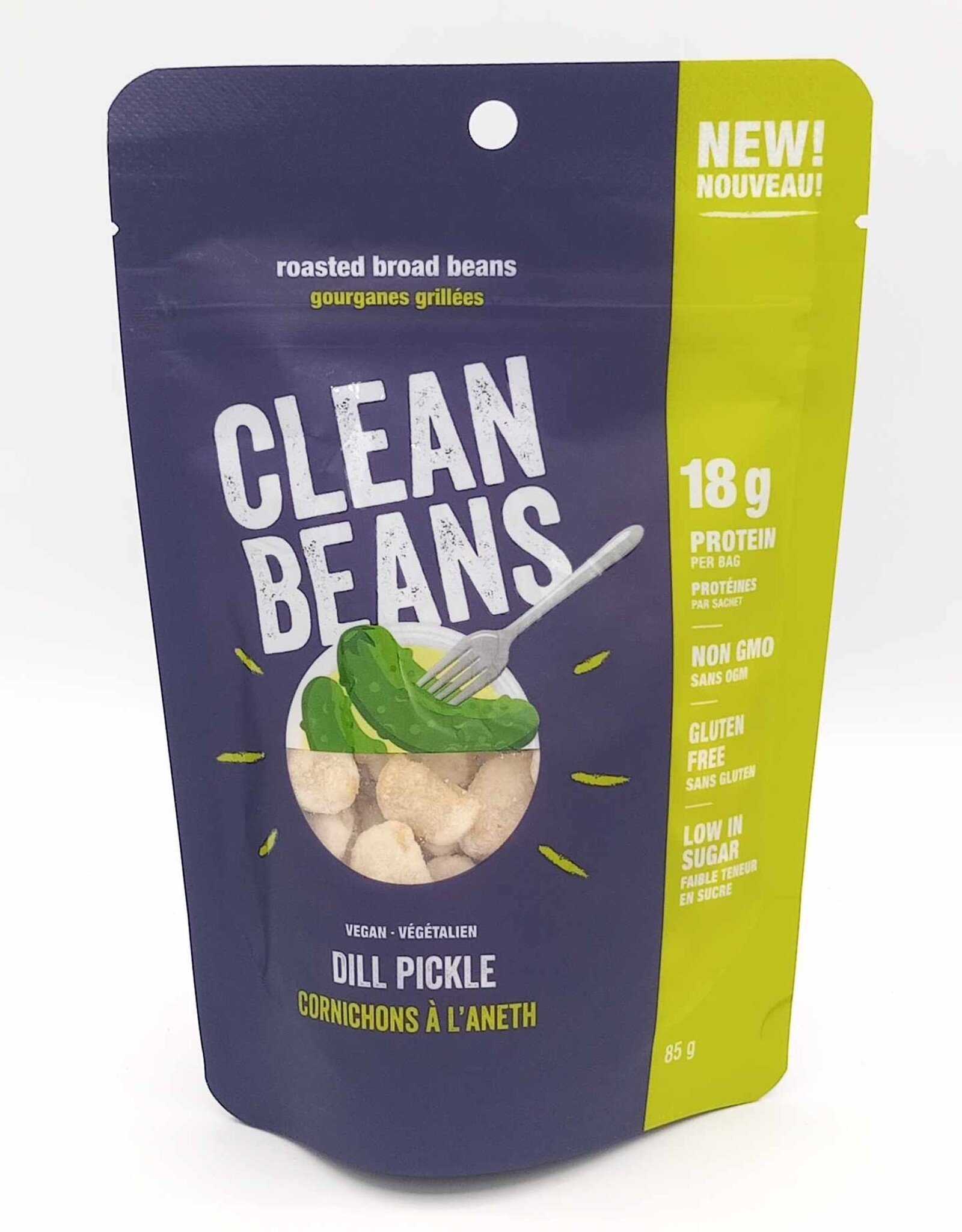 Clean Bean Clean Bean - Gourganes Clean Bean, Cornichon À L'Aneth (85g)