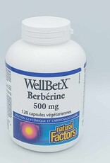 Natural Factor Natural Factor - Wellbetx, Berbérine 500mg (120cap)