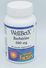 Natural Factor Natural Factor - Wellbetx, Berbérine 500mg (60cap)