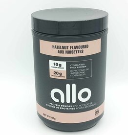 Allo Protein Allo - Poudre de Protéines Pour Produits Chaud, Noisette Grand Format (325g)