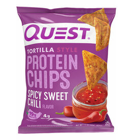 Quest Quest - Croustilles Protéinées, Tortilla Chili Doux (32g)