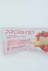 Probites Probites - Bouchées de Protéines, Gâteau au Fromage aux Fraises (100g)