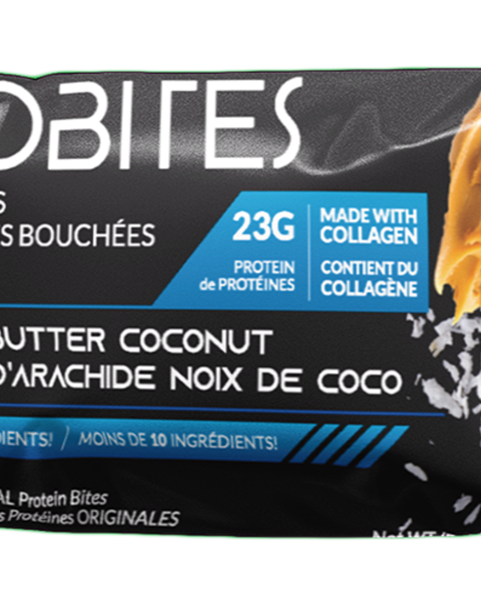 Probites Probites - Bouchées Protéinés, Noix de Coco et Beurre de Cacahuète (100g)