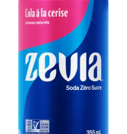 Zevia Zevia - Boisson Gazeuse, Cola à la Cerise (355ml)